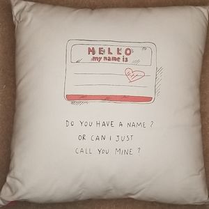 New Nordstrom at Home Pink & Ivory Pillow